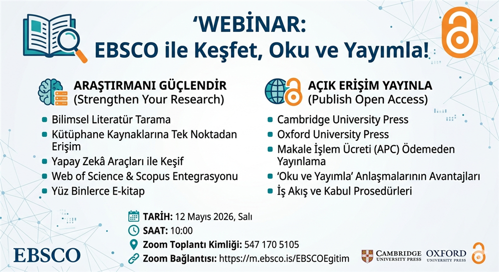 EBSCO Eğitim Afişi