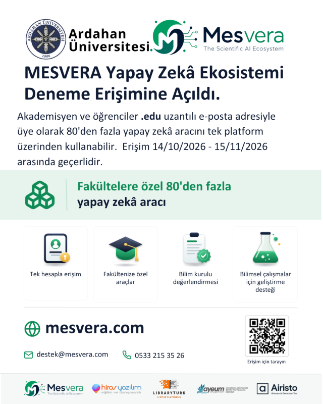 Mesvera Deneme Erişim Afişi